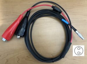 Carlson BRx5 12v power cable