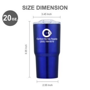 CSS 20oz Tumbler w-dimensions